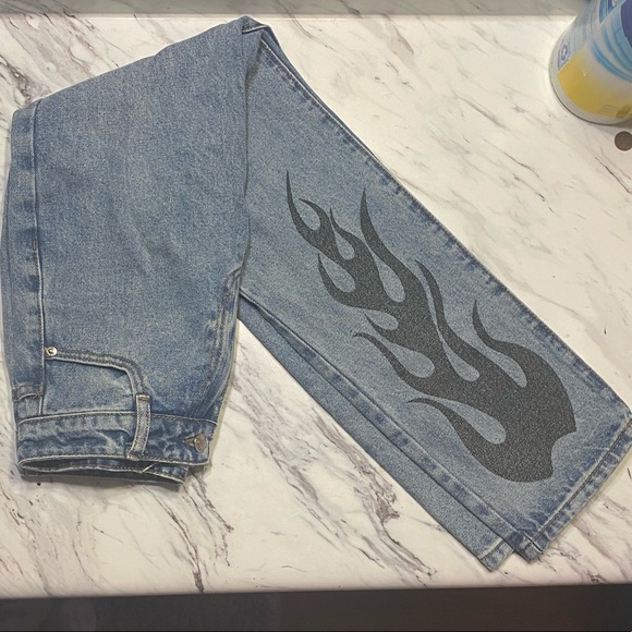 Jeans | Adika Flaming Hot Mom Jeans 